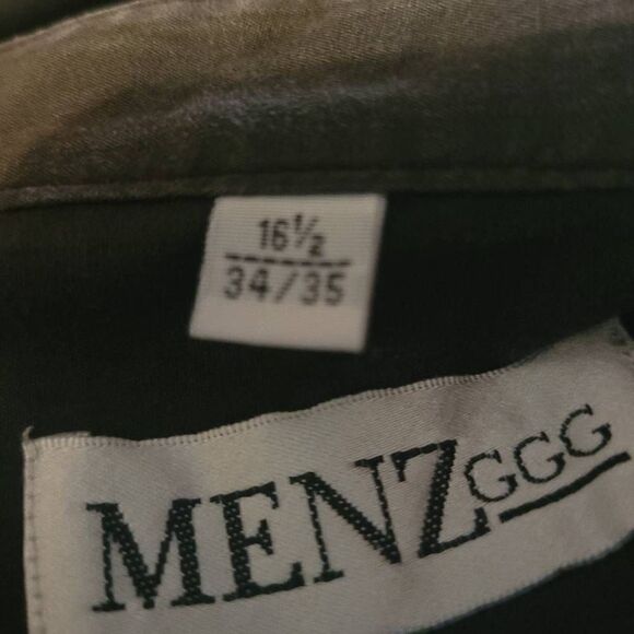 Menz Charcoal Grey Dress Shirt Size 161/2 (34/45) - Picture 7 of 7